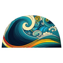 Waves Wave Ocean Sea Abstract Whimsical Anti Scalding Pot Cap by Jancukart