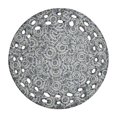 Circle Ornate Motif Random Pattern Ornament (round Filigree) by dflcprintsclothing