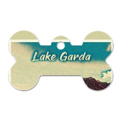 On The Way To Lake Garda, Italy  Dog Tag Bone (two Sides)