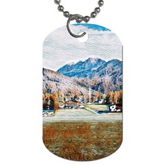 Trentino Alto Adige, Italy. Dog Tag (One Side)