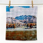 Trentino Alto Adige, Italy. Face Towel Front