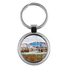 Trentino Alto Adige, Italy  Key Chain (round) by ConteMonfrey