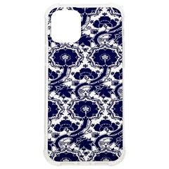 Blue Lace Decorative - Pattern 14th And 15th Century - Italy Vintage Iphone 12/12 Pro Tpu Uv Print Case by ConteMonfrey