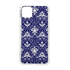 Blue Italian Decorative Ornament Iphone 11 Pro Max 6 5 Inch Tpu Uv Print Case by ConteMonfrey