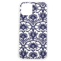 Blue And White Decorative Ornament Iphone 12 Pro Max Tpu Uv Print Case by ConteMonfrey
