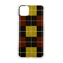 Yellow Red And Brown Moder Plaids Iphone 11 Pro Max 6 5 Inch Tpu Uv Print Case by ConteMonfrey