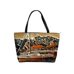 Art Boats Garda, Italy  Classic Shoulder Handbag
