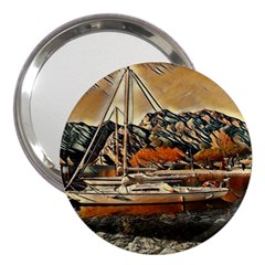 Art Boats Garda, Italy  3  Handbag Mirrors by ConteMonfrey