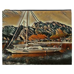 Art Boats Garda, Italy  Cosmetic Bag (xxxl) by ConteMonfrey