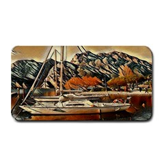 Art Boats Garda, Italy  Medium Bar Mat by ConteMonfrey