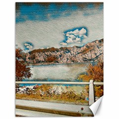 Side Way To Lake Garda, Italy  Canvas 12  X 16  by ConteMonfrey