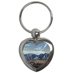 Lake In Italy Key Chain (heart) by ConteMonfrey