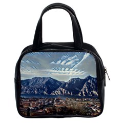 Lake In Italy Classic Handbag (two Sides) by ConteMonfrey