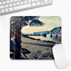 A Walk On Gardasee, Italy  Large Mousepad