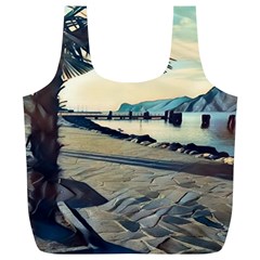 A Walk On Gardasee, Italy  Full Print Recycle Bag (xl)