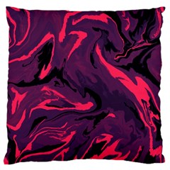 Abstract Pattern Texture Art Standard Premium Plush Fleece Cushion Case (two Sides)