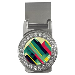 Pattern Abstract Geometric Design Money Clips (cz) 