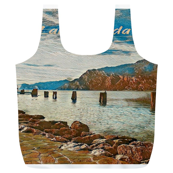 Lake Garda Full Print Recycle Bag (XL)