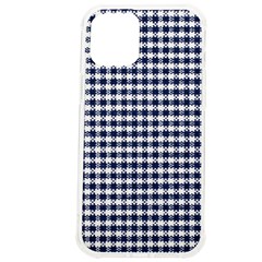 Blue And White Plaids Iphone 12 Pro Max Tpu Uv Print Case by ConteMonfrey