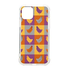 Chickens Pixel Pattern - Version 1a Iphone 11 Pro 5 8 Inch Tpu Uv Print Case by wagnerps