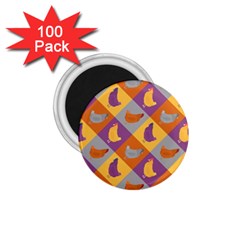 Chickens Pixel Pattern - Version 1b 1 75  Magnets (100 Pack)  by wagnerps