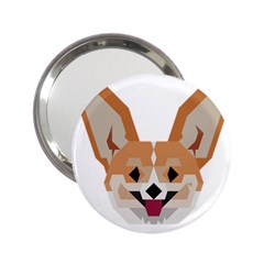 Cardigan Corgi Face 2 25  Handbag Mirrors by wagnerps