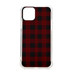 Red And Black Classic Plaids Iphone 11 Pro 5 8 Inch Tpu Uv Print Case by ConteMonfrey