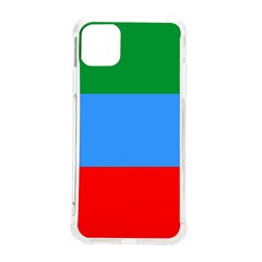 Dagestan Flag Iphone 11 Pro Max 6 5 Inch Tpu Uv Print Case by tony4urban