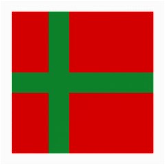 Bornholm Denmark Flag Medium Glasses Cloth by tony4urban
