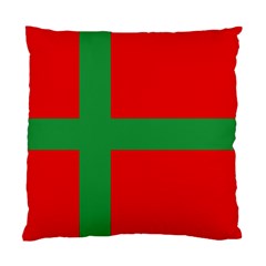 Bornholm Denmark Flag Standard Cushion Case (one Side) by tony4urban