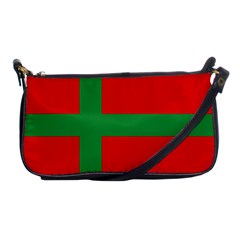Bornholm Denmark Flag Shoulder Clutch Bag by tony4urban