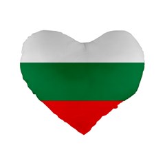 Bulgaria Standard 16  Premium Heart Shape Cushions by tony4urban