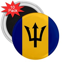 Barbados 3  Magnets (10 Pack)  by tony4urban
