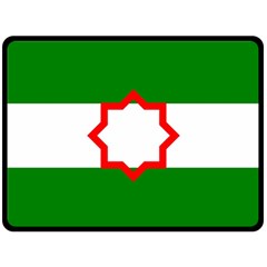 Andalusia Flag One Side Fleece Blanket (large) by tony4urban
