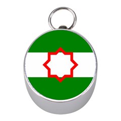 Andalusia Flag Mini Silver Compasses by tony4urban