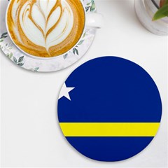 Curacao Uv Print Round Tile Coaster by tony4urban