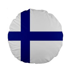 Finland Standard 15  Premium Round Cushions by tony4urban