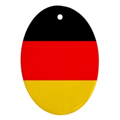 Germany Oval Ornament (two Sides) by tony4urban