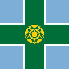 Derbyshire Flag Play Mat (rectangle) by tony4urban