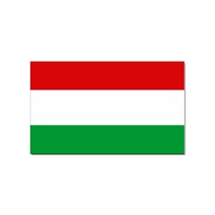 Hungary Sticker Rectangular (100 Pack) by tony4urban