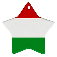 Hungary Star Ornament (two Sides) by tony4urban