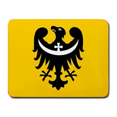 Dolnoslaskie Flag Small Mousepad by tony4urban