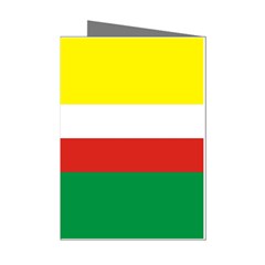 Lubuskie Flag Mini Greeting Cards (pkg Of 8) by tony4urban