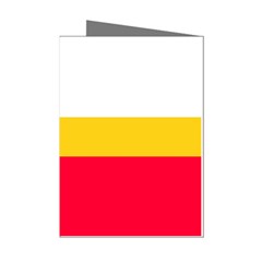 Malopolskie Flag Mini Greeting Cards (pkg Of 8) by tony4urban