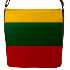 Lithuania Flap Closure Messenger Bag (s) by tony4urban