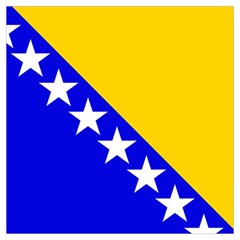 Bosnia And Herzegovina Lightweight Scarf  by tony4urban