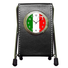 Neuchatel Pen Holder Desk Clock