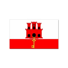 Gibraltar Sticker (rectangular)