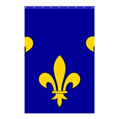 Ile De France Flag Shower Curtain 48  X 72  (small) 