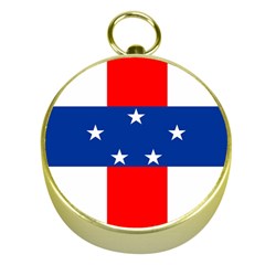Netherlands Antilles Gold Compasses by tony4urban